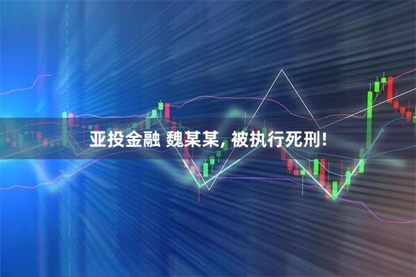 亚投金融 魏某某, 被执行死刑!
