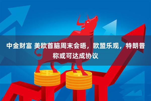 中金财富 美欧首脑周末会晤，欧盟乐观，特朗普称或可达成协议
